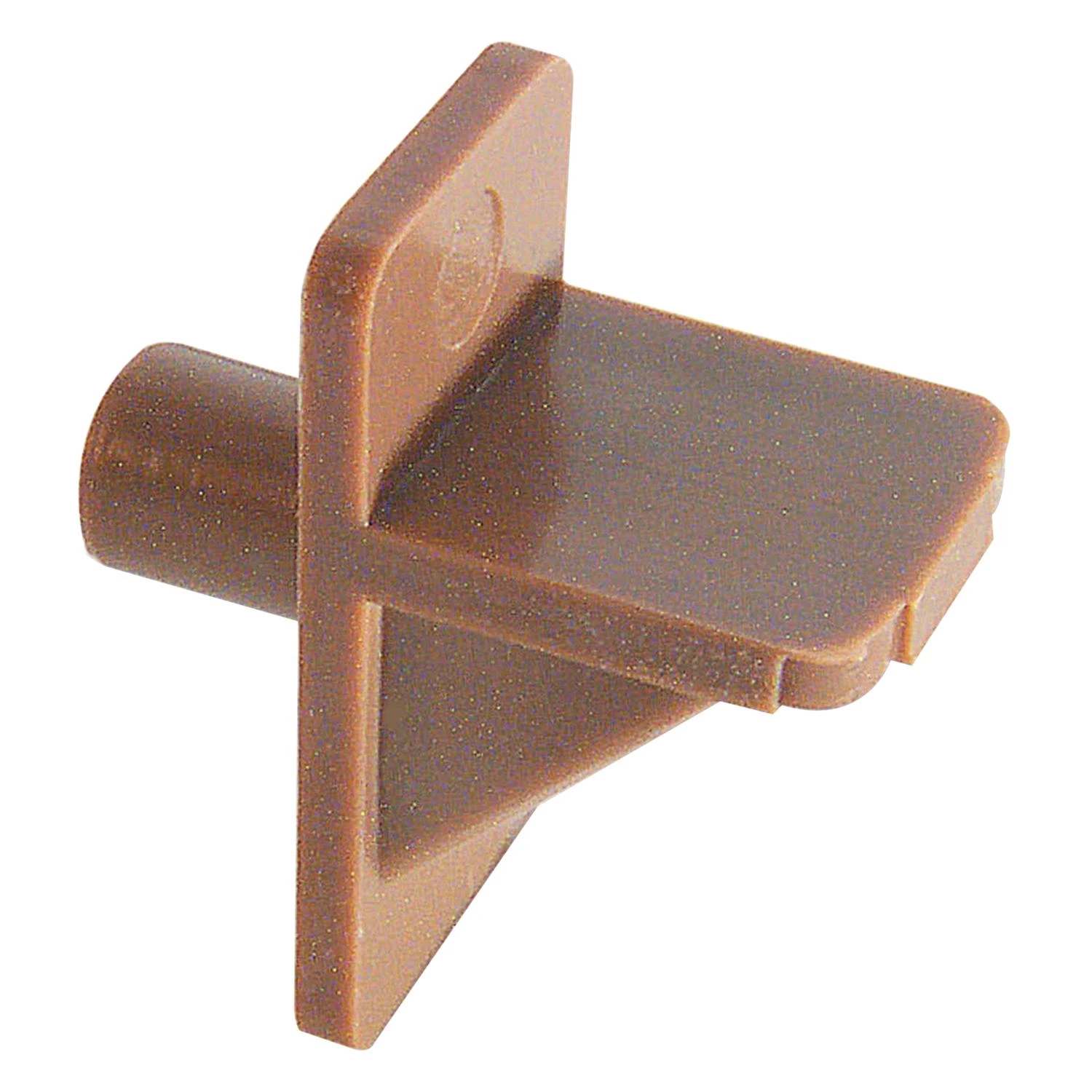 5-Lb. Shelf Support Pegs, Light Brown Plastic, 1/4 In., 8-Pk.
