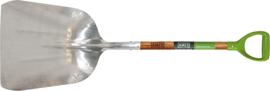 Aluminum Grain Scoop Number 12, 14.25 Inches by 18 Inches