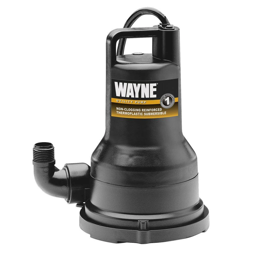 Vip50 1/2 Hp Non-clogging Thermoplastic Submersible Utility Pump