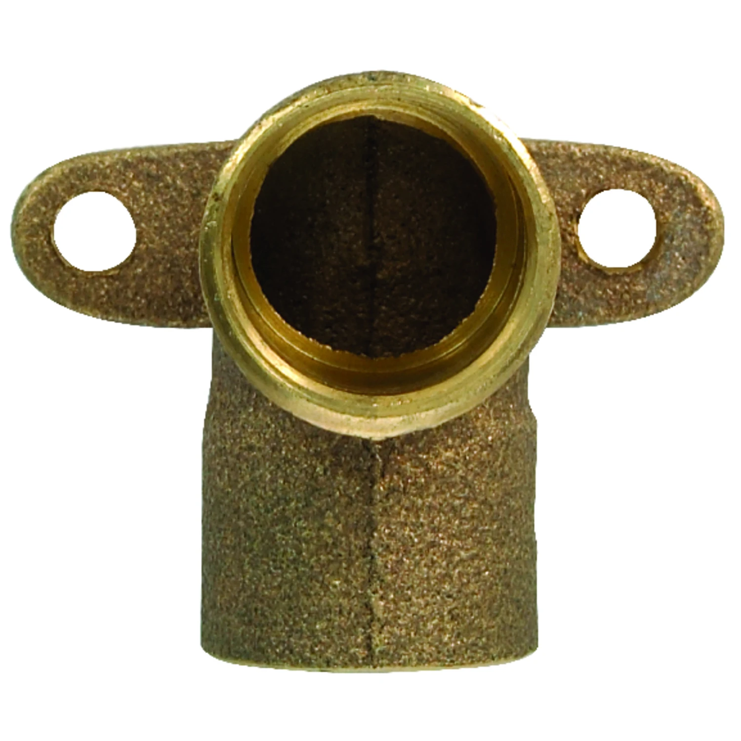 Copper Pipe Drop Ear Elbow, Copper, 90 Degrees, 1/2 In. CxC