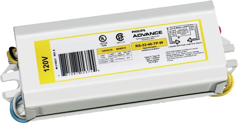 Rlcs140tpwi Magnetic Ballast For Fc12t9 & Fc16t9 Circline Bulbs