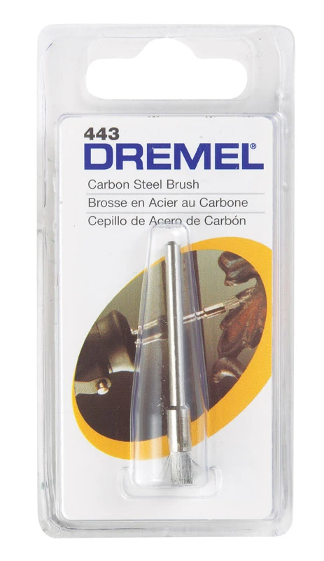 443 1/8 In. Carbon Steel Wire Brush For Rotary Tools