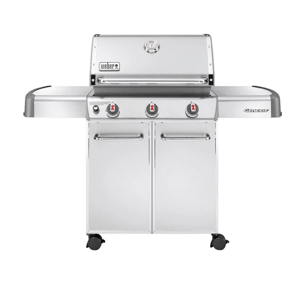 Genesis S-310 3-burner Liquid Propane Gas Grill 6550001 Stainless Steel