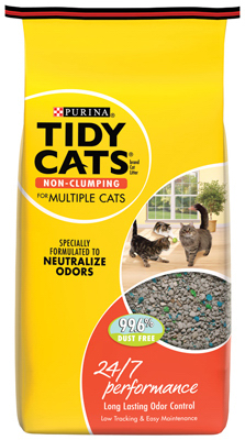 Cat Litter, Multi-Cat, 24/7 Performance, Long Lasting Odor Control, 10-Lbs. Bag