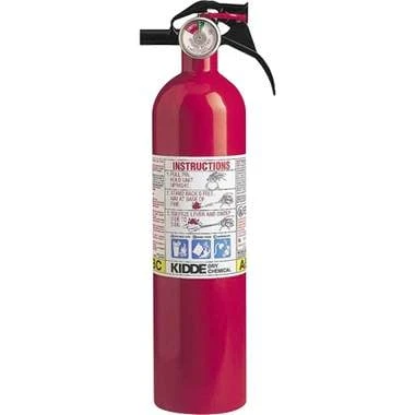 Full Home Fire Extinguisher, 1-A, 10-B:C, 2.5 lb Full Home Fire Extinguisher, 1-A, 10-B:C, 2.5 lb