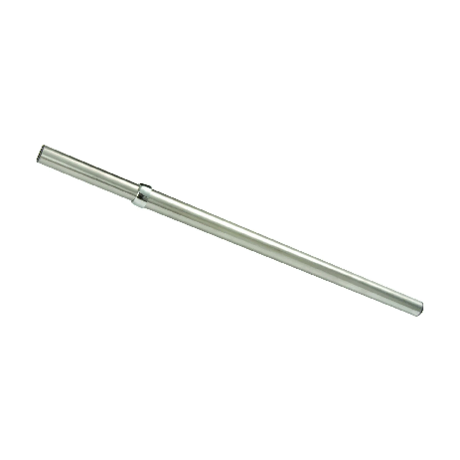 Adjustable Brushed Stainless Steel Closet Rod 48-72 In. Long, 1-3/8 In. Diameter