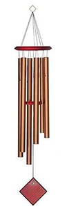 Encore Collection 37 Inch Chimes Of Earth - Bronze Wind Chime