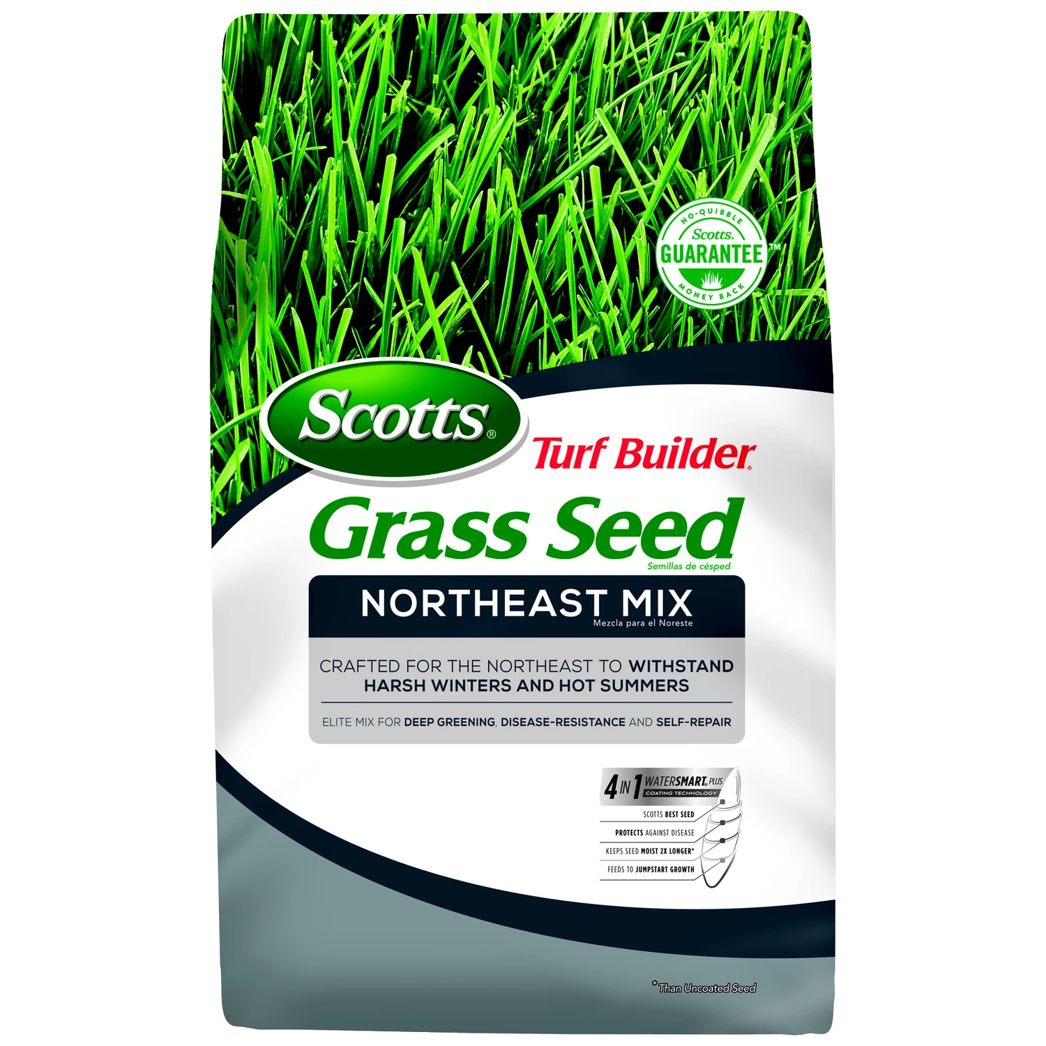 Turf Builder Northeast Mix Grass Seed, 7 Lb, Model 17933, Covers 3030 Sq-ft
