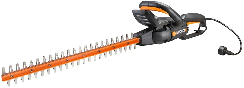 Wg217 Electric Hedge Trimmer, 4.5 A, 120 V, 24 In Blade, Black