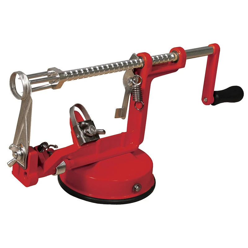 83-2015-w Stainless Steel Apple Peeler Core And Slicer - 4.5" X 10" X 5.8"