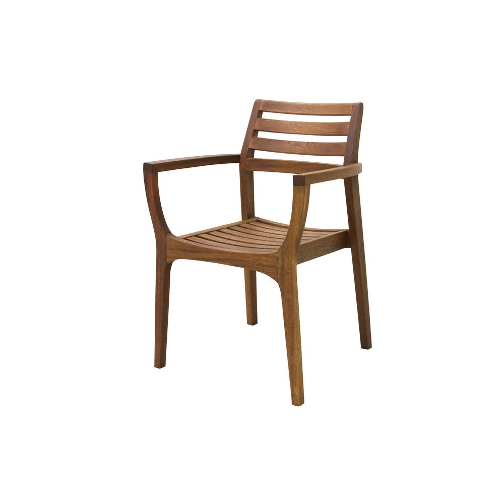 Danish Eucalyptus Stacking Chairs