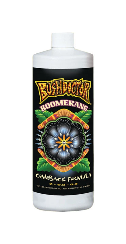 Bushdoctor Boomerang Liquid Fertilizer, 1 Quart Bottle