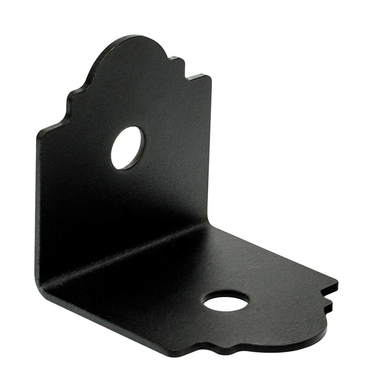 Outdoor Accents 90 Degree Angle Bracket, 12 Gauge ZMAX Coated Galvanized Steel, 3 x 3.25 x 3 Inches