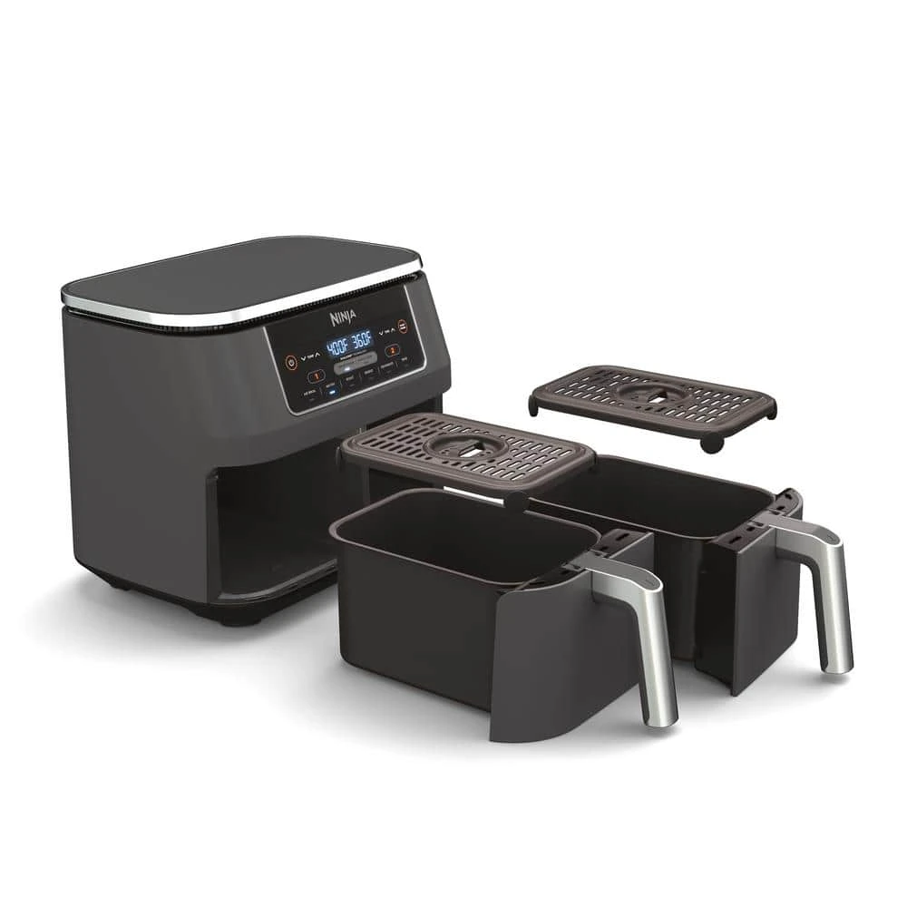 6-in-1 8 Qt. Dualzone 2-basket Air Fryer - Model Dz201