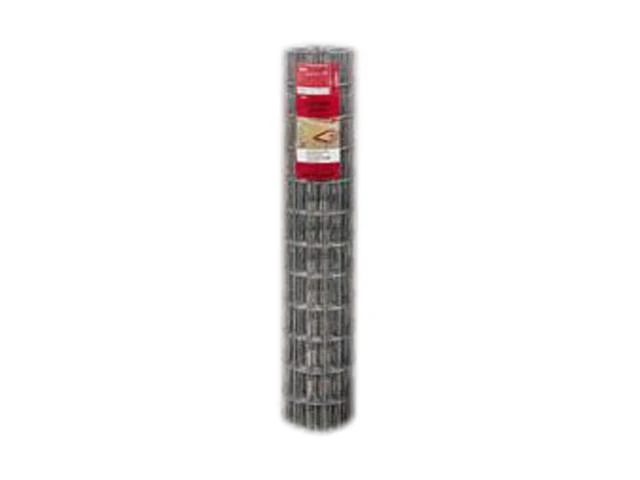 Galvanized Welded Wire Fence with 4 by 2 Inch Mesh, 14 Gauge, 60 Inch by 100 Foot Roll