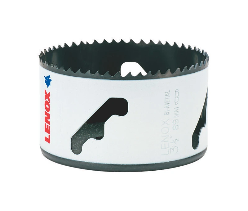Speed Slot 3-1/2 In. Bi-metal Hole Saw, Model 3005656l