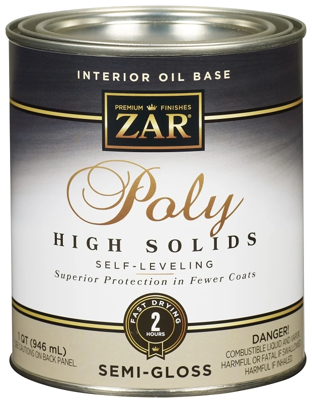 Voc Semi-gloss Classic Wood Finish Interior Polyurethane, 1 Quart