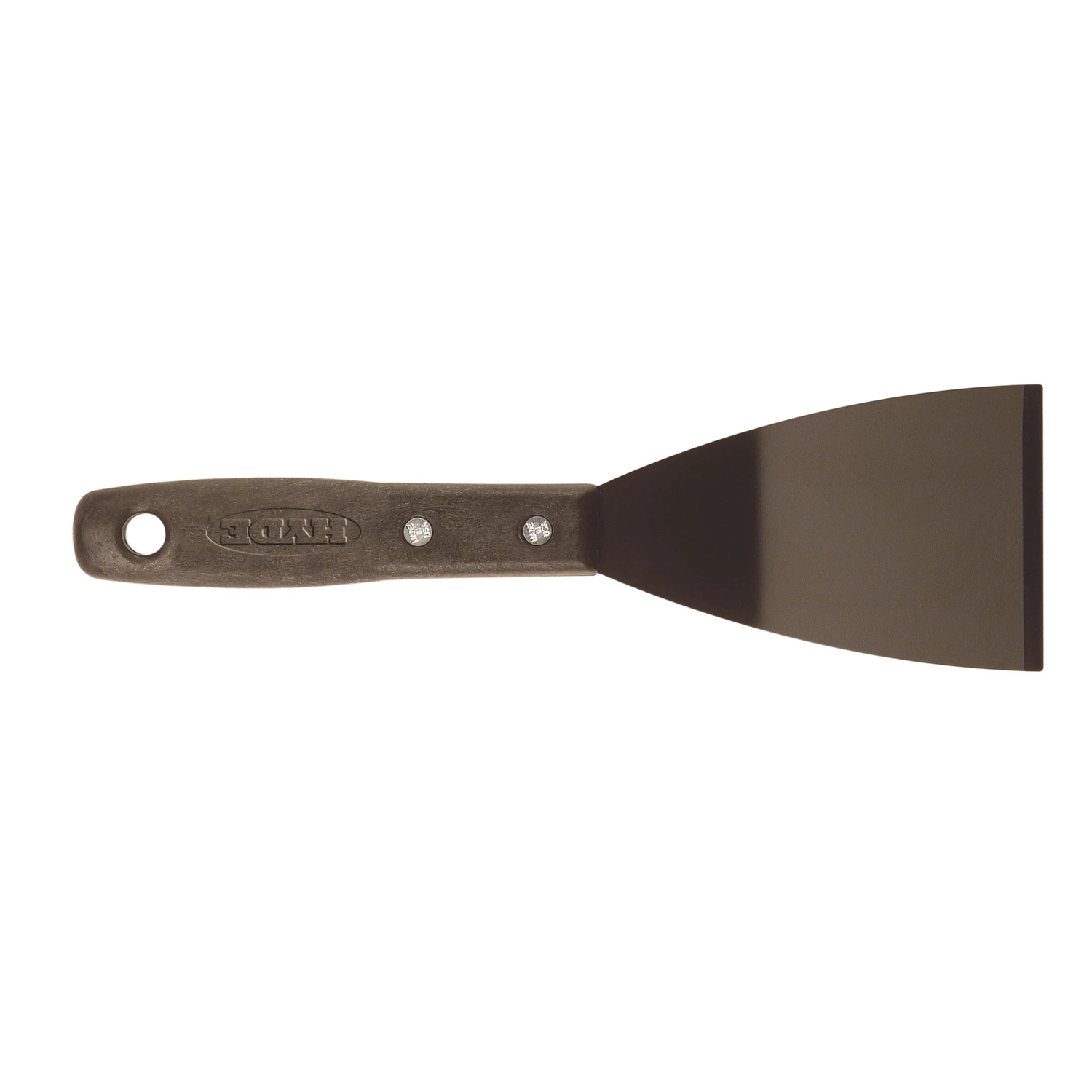 3 In. Heavy Duty Stiff Bent Chisel Blade Scraper With Polypropylene Handle