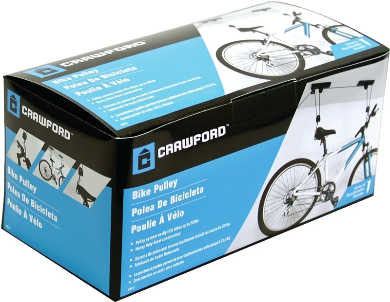 Cbp-6 Heavy-duty Steel Bike Pulley With Automatic Locking Mechanism