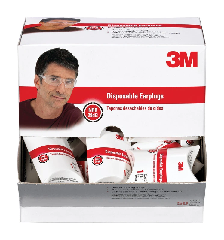 PAIR FOAM EAR PLUGS
