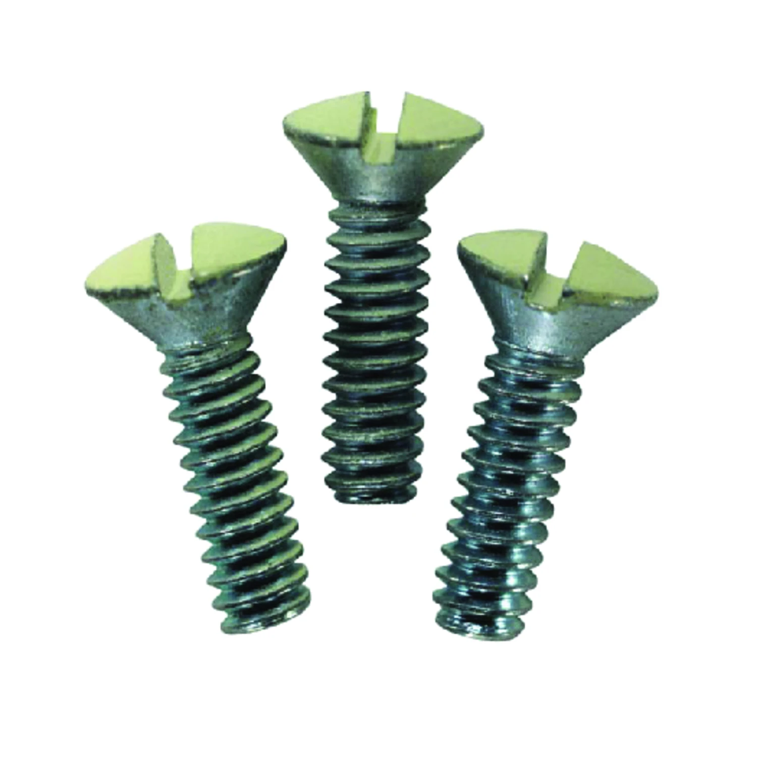 Leviton Ivory Metal Wall Plate Screws 20 pk