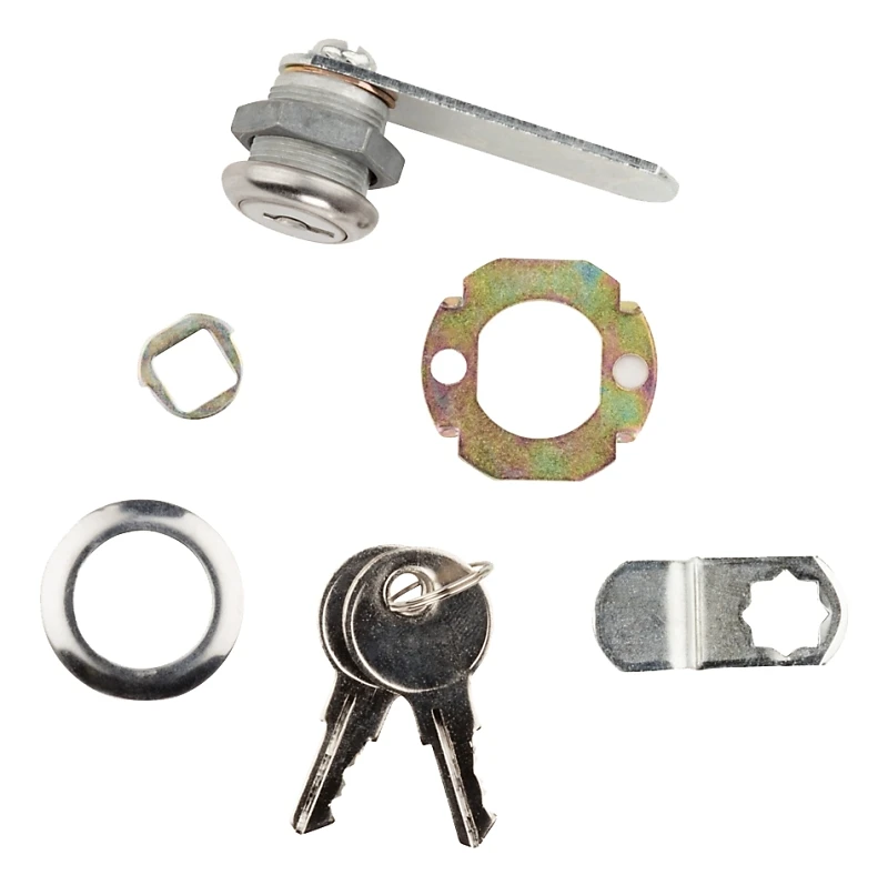 V825 Series N183-756 Chrome Utility Lock, Keyed Lock For Cabinets