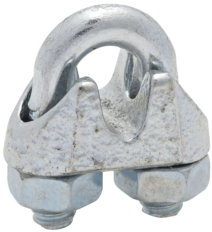 3/16 in. Zinc-Plated Wire Cable Clamp