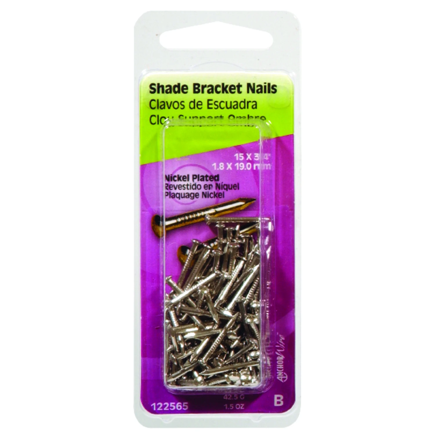 NAIL SHADE BRACKET3/4X15