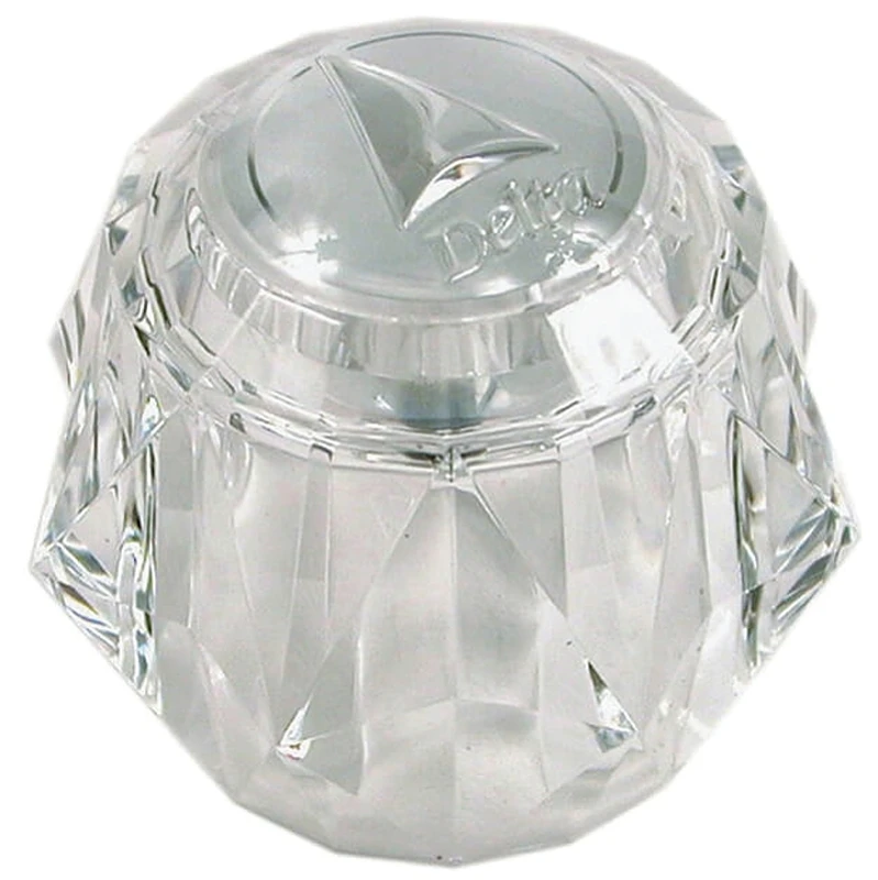 Single Clear Acrylic Tub & Shower Handle Kit For Delta Faucets Model 31229