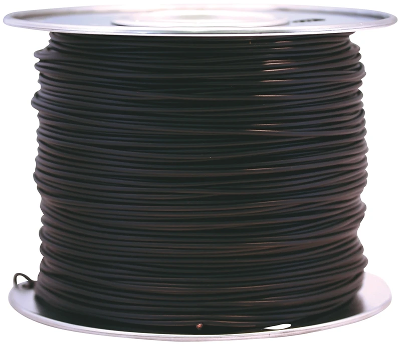 Primary Wire, Black PVC, 16-Ga. Stranded Copper, 100 Ft.