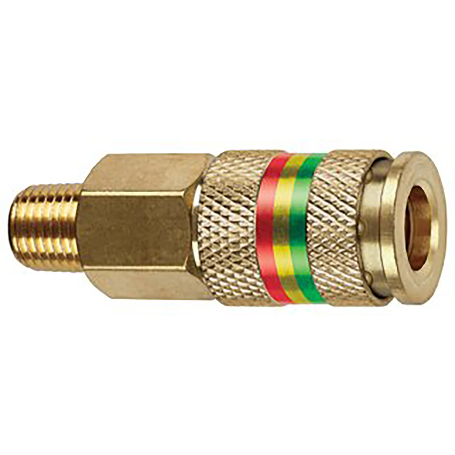 1/4 In. Mnpt Brass Combo-coupler With 300 Psi Pressure Rating