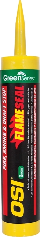 1390035 Flameseal Fire Smoke And Draft Stop Sealant, 10 Oz, Brick Red