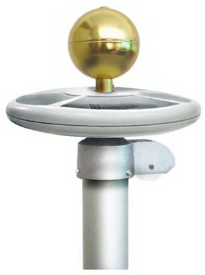 Flag Pole Solar Light For 15' To 25' Poles With 20 Led Lights