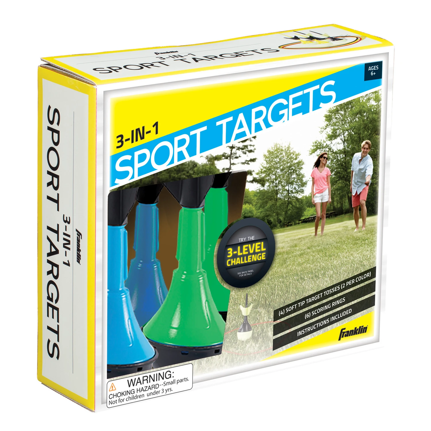 Target Toss Yard Game Outdoor Cornhole Set with Two Boards and Eight Bean Bags