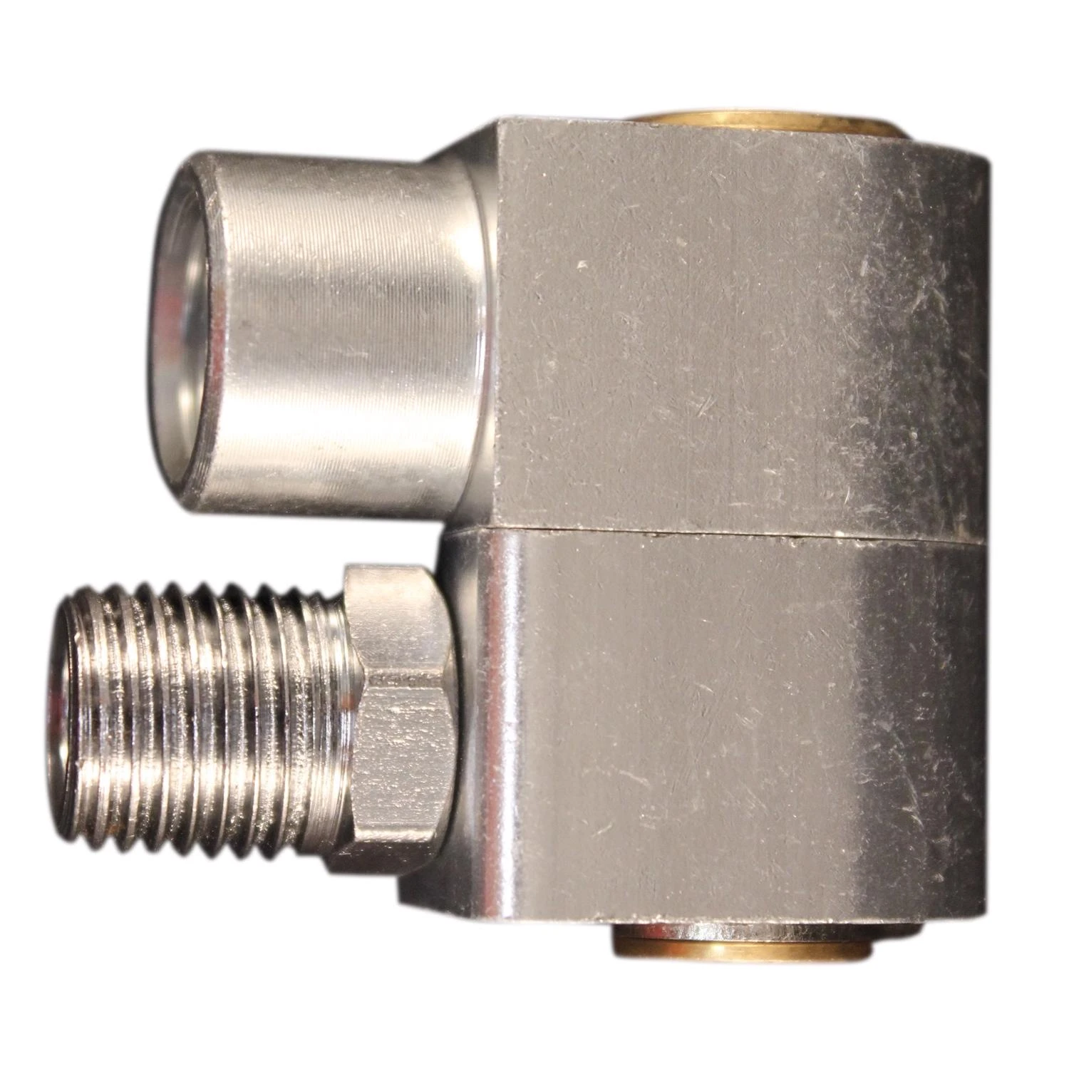 S-657 1/4-inch Npt Air Hose Swivel Connector With Flow Control