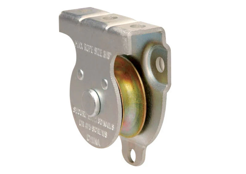 Campbell 2 in. D Zinc Plated Steel Swivel Eye Pulley Campbell 2 in. D Zinc Plated Steel Swivel Eye Pulley