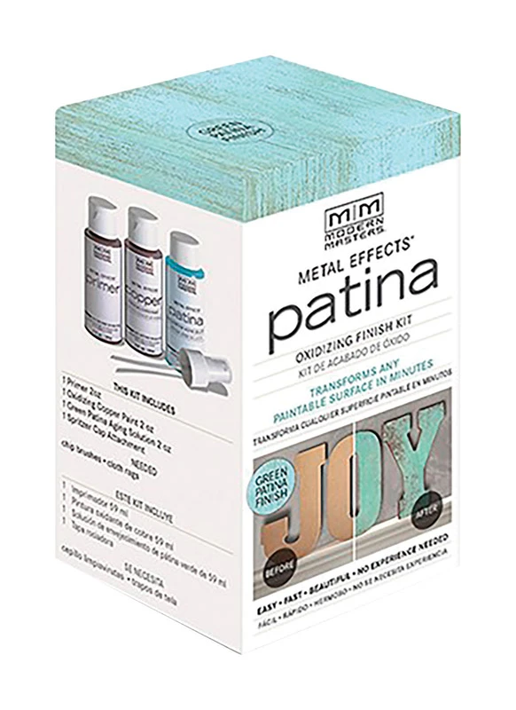 Modern Masters Metal Effects Patina Kit, Green, 2-oz.