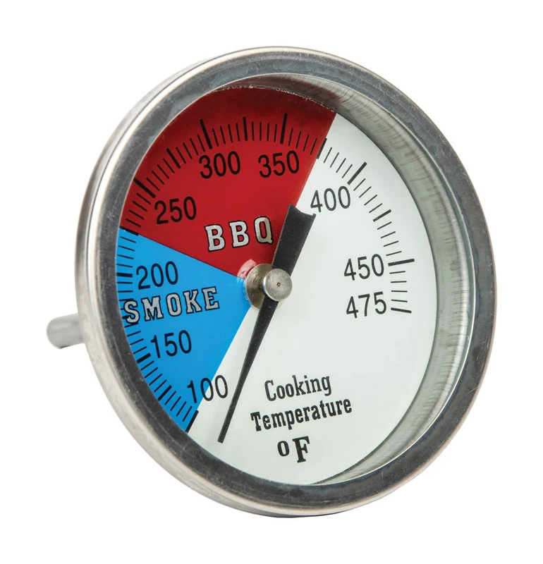 Bt-1 Analog 2-inch Stainless Steel Grill Thermometer Gauge