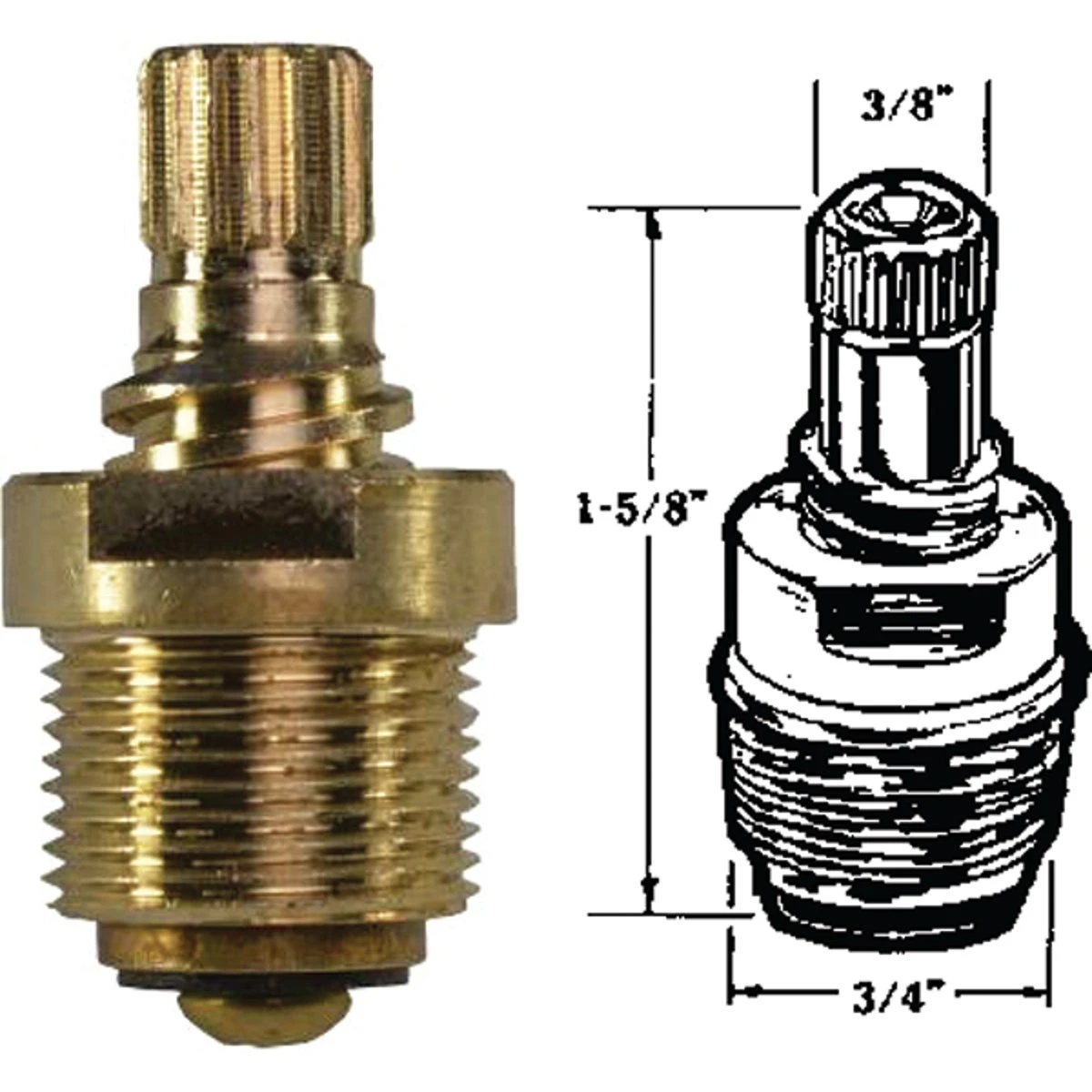 RV Tiger & Empire Stem, Brass