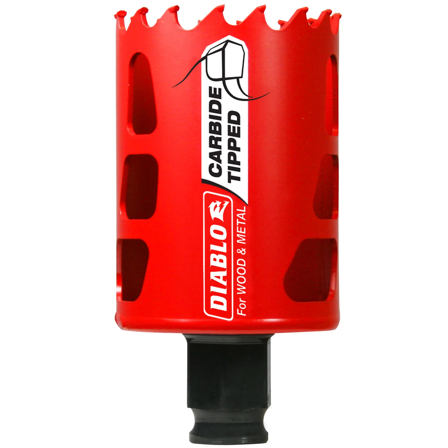 Carbide-Tipped Hole Saw, 1 and 7 Eighths Inch Diameter