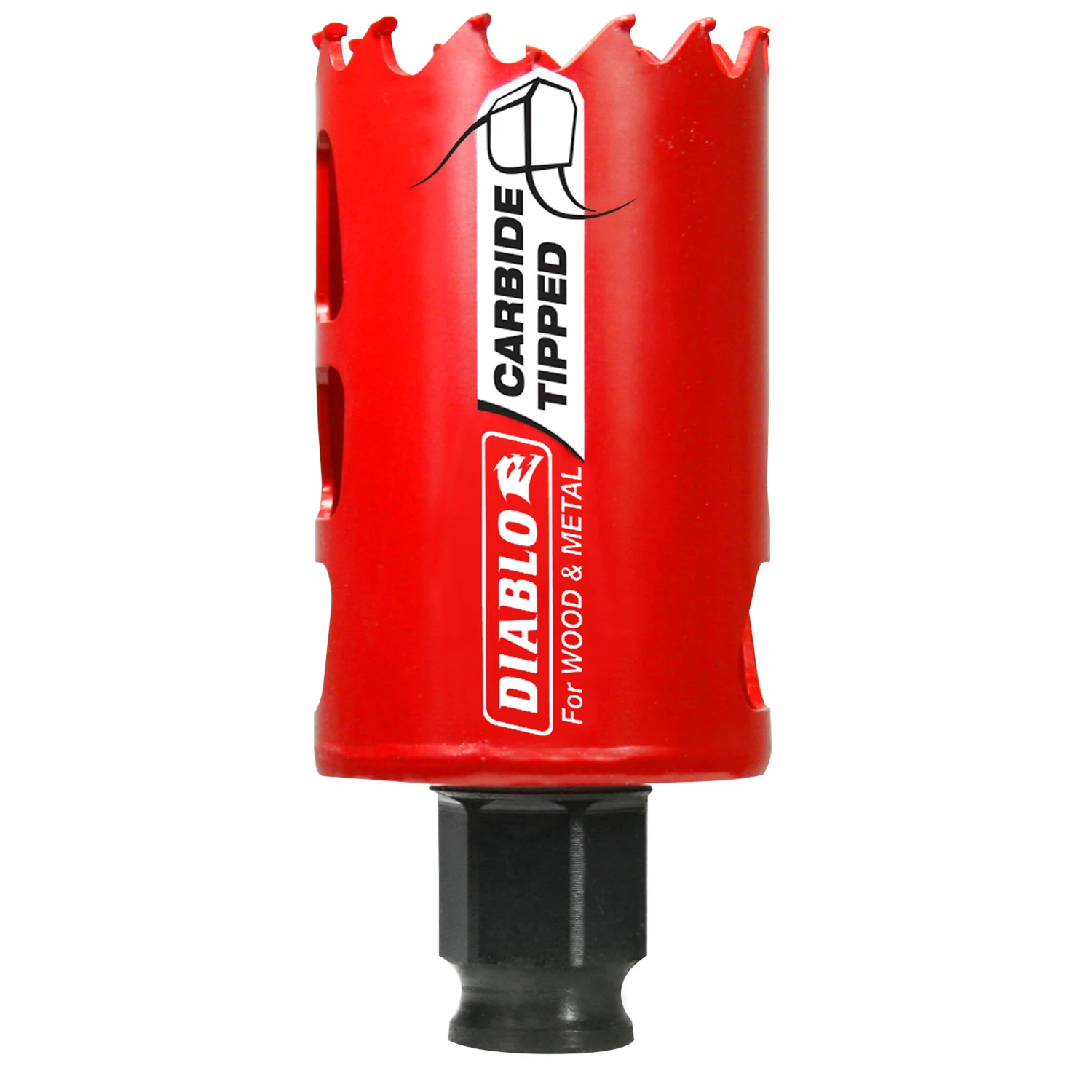 1-5/8 In. Carbide-tipped Hole Saw, 2-3/8 In. Cutting Depth, Individual