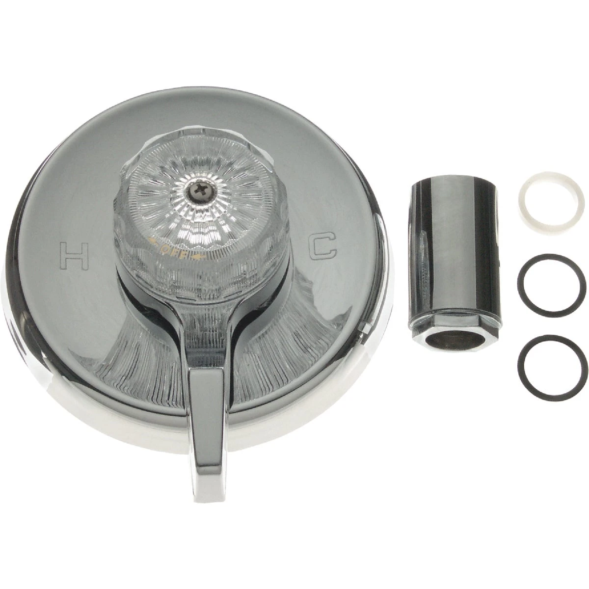 Tub & Shower Trim Kit For Mixet Faucets With 5-1/2 In. Chrome Flange