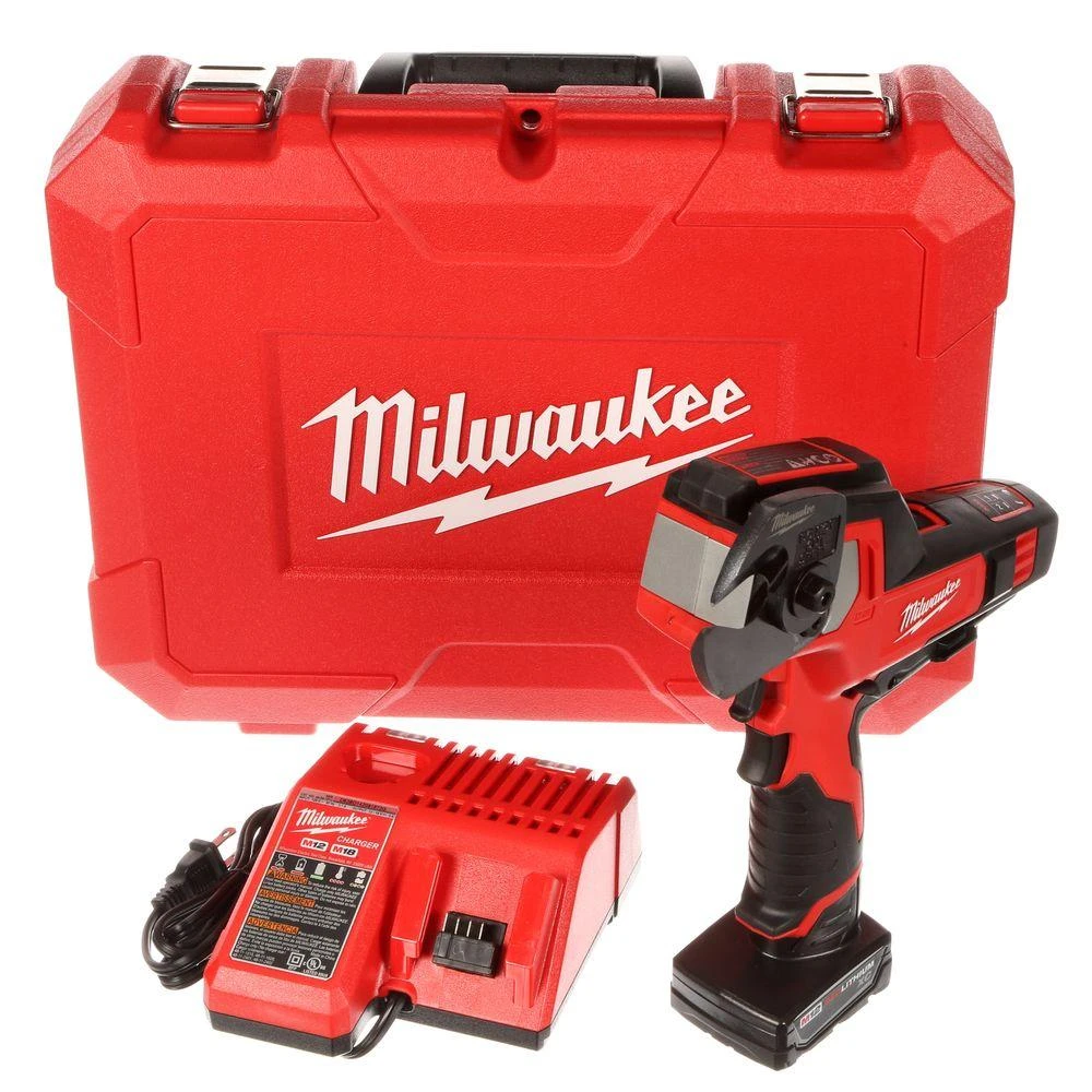 M12 12-volt Lithium-ion Cordless 600 Mcm Cable Cutter Kit With Battery & Charger