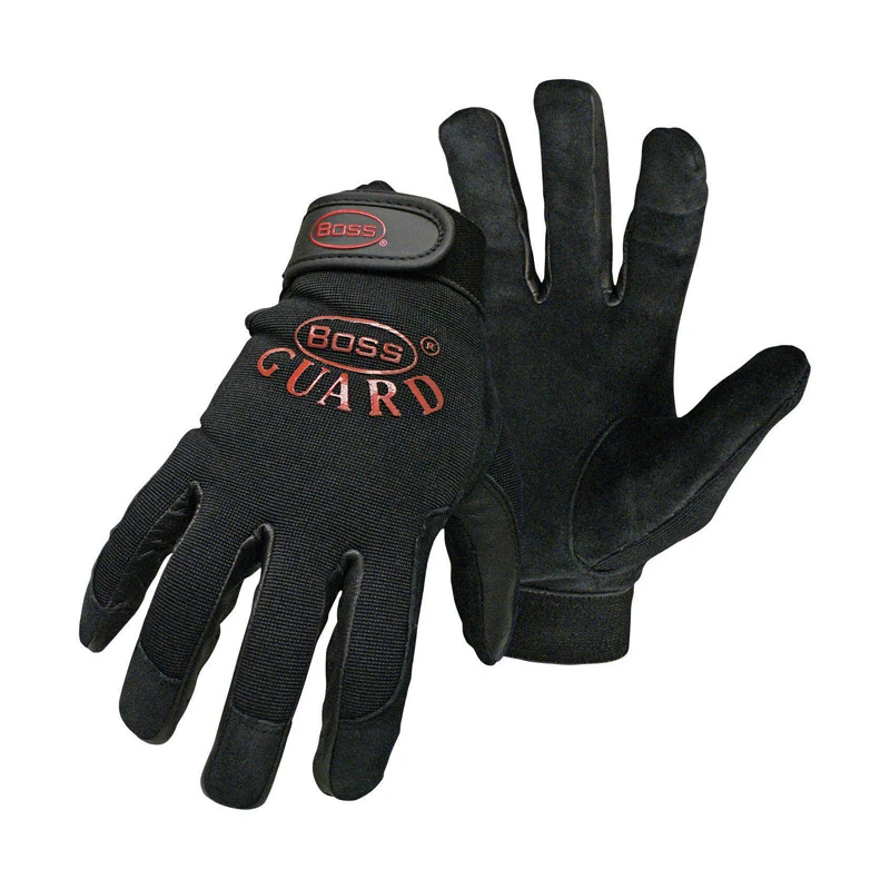 4040x Extra Large Goatskin Leather Mechanic's Gloves - 1 Pair, Black