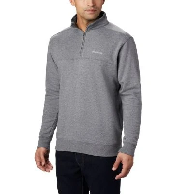 Men's Hart Mountain Ii Half Zip Pullover Jacket - Charcoal Heather - Xxl