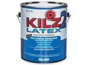KILZ 2 Latex Interior/Exterior Sealer Stain Blocking Primer, White, 1 Gal.