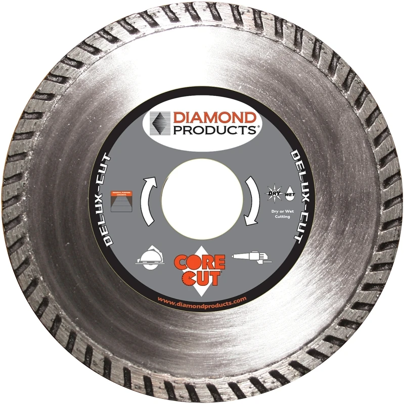 21204 10-inch Turbo Blade With 1-inch Arbor For General-purpose Cutting