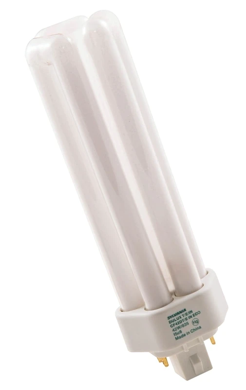 20871 42 Watt Compact Fluorescent Bulb, T4, Gx24q-4 Base, 2670 Lumens, 3500k
