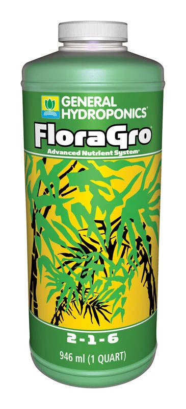 Floragro Organic Liquid Nutrient System 1 Quart - 2-1-6 Formula
