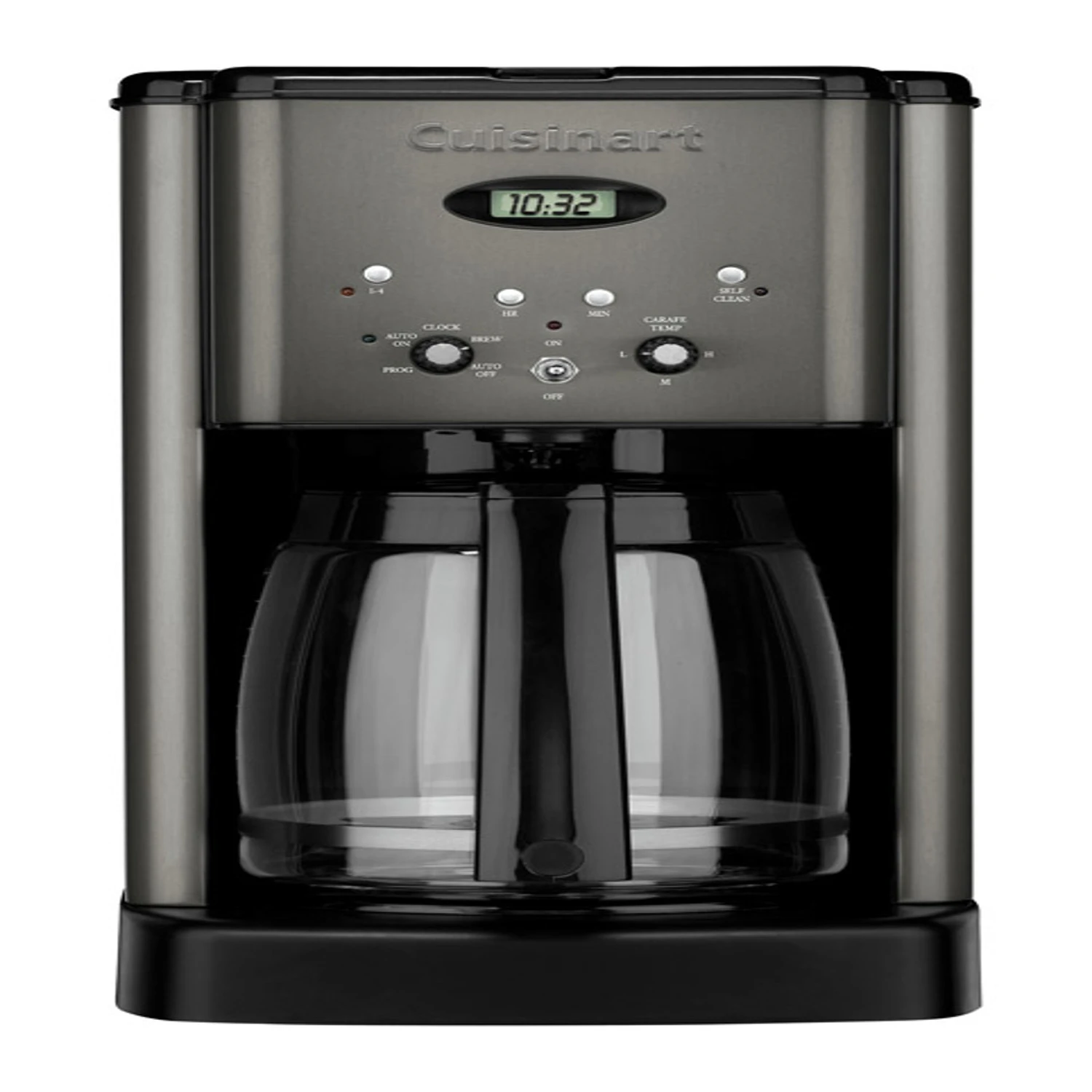Brew Central 12-cup Programmable Coffee Maker, Black/silver, Model Dcc-1200bksp1
